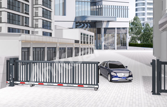 “ 安快 ” 柵欄款平移門應(yīng)用