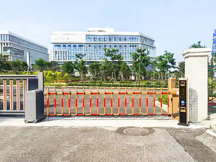 某廠區(qū)采用 “安快” 同進(jìn)同出車牌識別系統(tǒng)案例圖